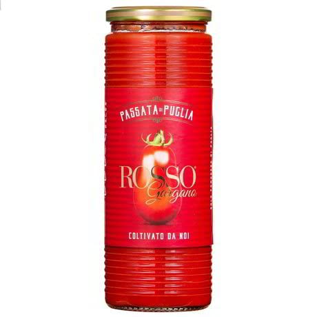 Passata di Puglia Tomatenpüree, hergestellt in Italien, Rosso Gargano Passata di pomodoro, kunsthandwerklich von Rosso Gargano