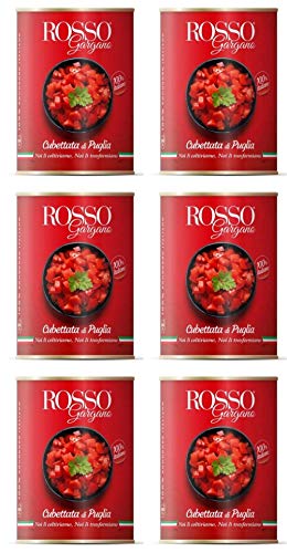 Rosso Gargano Gewürz-Tomaten, Pasta-Soße, 400 g, 6 Stück Rosso Gargano Gewürz-Tomaten, Pasta-Soße, 400 g, 6 Stück von Pvmn