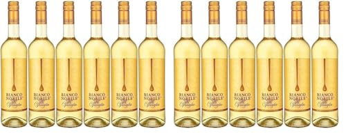 Bianco Nobile Alle Vaniglia - Edler Weißwein mit feinen Vanillearomen (6 x 0.75 l) (Packung mit 2) von Rosso Nobile