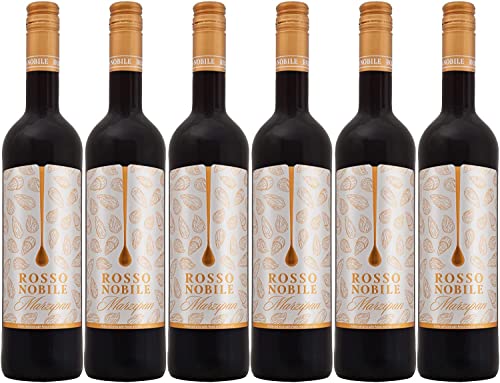 Rosso Nobile Marzipan -Edler Rotwein mit feinen Marzipanaromen (6 x 0,75L) von Rosso Nobile