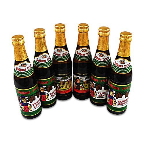 Rothaus Pils Tannenzäpfle (6 Flaschen Bier à 0,33 l / 5,1 % vol.) von Rothaus Pils