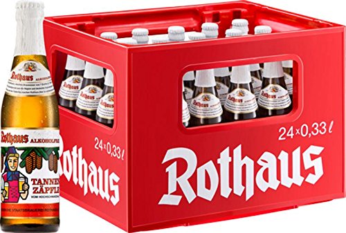 24 x Rothaus Alkoholfrei Tannenzäpfle 0,33 L Originalkiste MEHRWEG von Rothaus