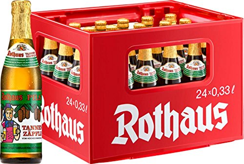 Rothaus Tannenzäpfle (24 x 0,33 l), inkl. 3,42 € Pfand,  MEHRWEG von Rothaus