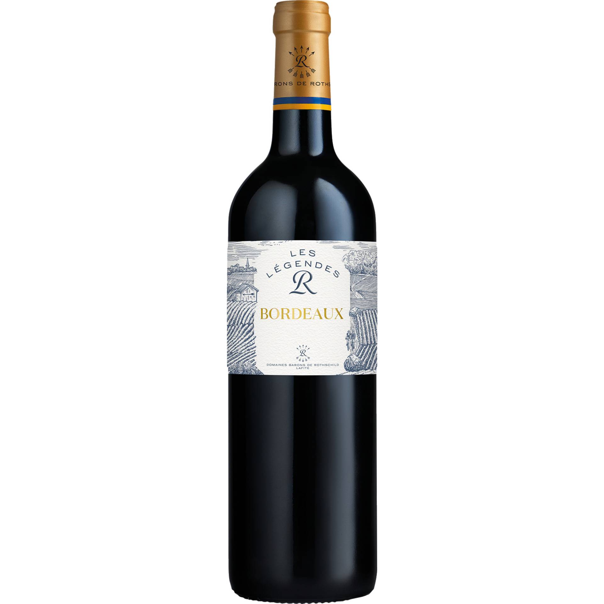 DBR Les Legendes R Rouge 0,75L Bordeaux AOP - Lafi, Bordeaux, 2020, Rotwein von Rothschild (Lafite), -75008 Paris