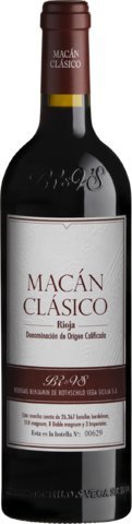 Macan Clasico- Bodegas Benjamin de Rothshild&Vega Sicilia, Rioja (case of 6), Spanien/Rioja, Tempranillo, (Rotwein) von Rothschild & Vega Sicilia