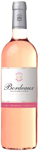 Rothschild Bordeaux AOC Rosé, Trockener Roséwein aus Frankreich (1 x 0,75l) von Baron Philippe de Rothschild