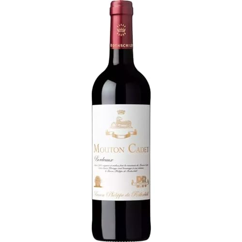 Baron Philippe de Rothschild Mouton Cadet Rouge Retro Merlot 2014 trocken (1 x 0.75 l) von Baron Philippe de Rothschild