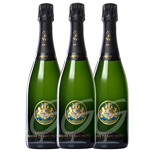 Champagne Barons de Rothschild Brut (1 x 750 ml) (3 x 0,75 L) von Rothschild