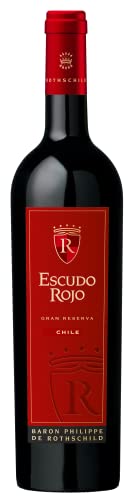 Escudo Rojo Gran Reserva - Baron Philippe de Rothschild – Trockener Rotwein aus Chile (1 x 0,75l) von Rothschild