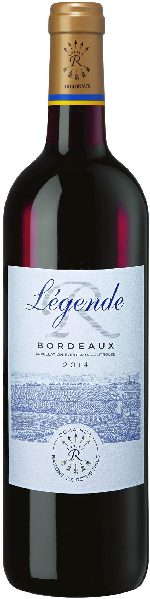 Rothschild Legende Bordeaux rouge AOP Jg. 2020 Cuvee aus 60 Proz. Cabernet Sauvignon, 40 Proz. Merlot im Holzfass gereift von Rothschild