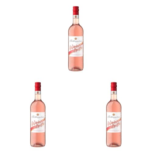 Rotkäppchen Weinzeit! Rosé Halbtrocken – Deutscher, aromatischer Roséwein aus der Pfalz (1 x 0,75 l) (Packung mit 3) von Rotkäppchen Qualitätswein