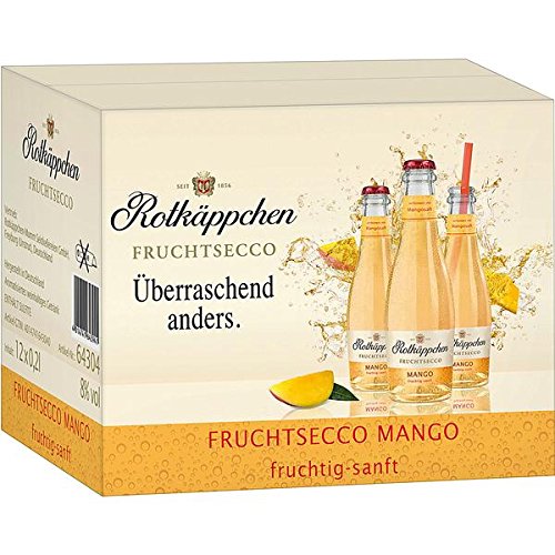 12 Flaschen Rotkäppchen Fruchtsecco Mango a 200ml Piccolo von Rotkäppchen