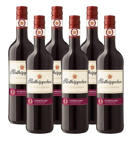 Rotkäppchen Qualitätswein Dornfelder halbtrocken (6 x 0.75 l) von Rotkäppchen