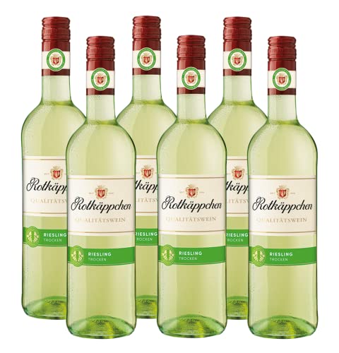 Rotkäppchen Qualitätswein Riesling trocken (6 x 0.75 l) von Rotkäppchen