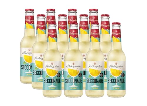 Rotkäppchen Secconade Zitrone (12x 0,33l) – Limonade trifft Secco – Spritzige Zitrusfrische mit feiner Limettennote von Rotkäppchen