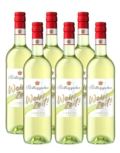 Rotkäppchen Weinzeit! Lieblich – Deutscher Weißwein aus Rheinhessen (6 x 0, 75l) von Rotkäppchen