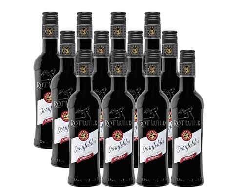 Rotwild Dornfelder Rotwein QbA lieblich (12 x 0.25l) von Rotwild