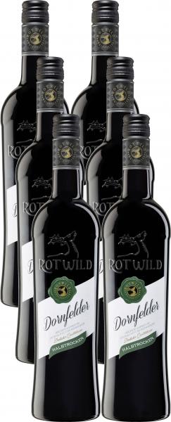Rotwild Dornfelder Rotwein halbtrocken von Rotwild