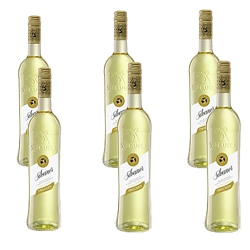 Rotwild Silvaner vollmundiger trockener Weißwein 750ml 6er Pack von Rotwild
