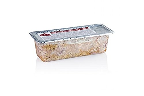 Entenfleisch Terrine "Vigneronne", mit Kastanien, Trapez, Rougié, 1 kg von Rougié