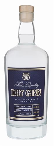 Route 00 Dry Ride Dry Ginn 700 ml, Gluten-, Zucker- und Alkoholfreie Alternative, Vegan & Handgefertigt, mit Intensivem Wacholder- und Zitrusaroma & Noten von Thymian, Genussvolles Geschmackserlebnis Route 00 Dry Ride Dry Ginn 700 ml, Gluten-, Zucker- und Alkoholfreie Alternative, Vegan & Handgefertigt, mit Intensivem Wacholder- und Zitrusaroma & Noten von Thymian, Genussvolles Geschmackserlebnis von Route 00