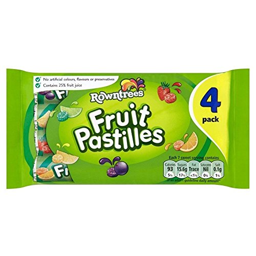 Rowntree Fruit Pastilles (4x52.5g) - Packung mit 6 von Rowntree's