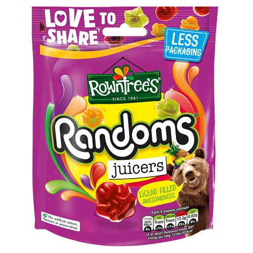 Rowntree's Randoms Saftpresse für Süßigkeiten, 140 g von Rowntree's