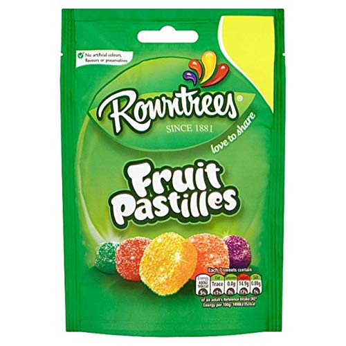 Rowntree fruchtige Pastillen - 120g - 6er-Packung von Rowntree