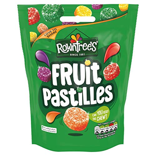 Rowntree fruchtige Pastillen Tüte - 120g - 4er-Packung von Rowntree