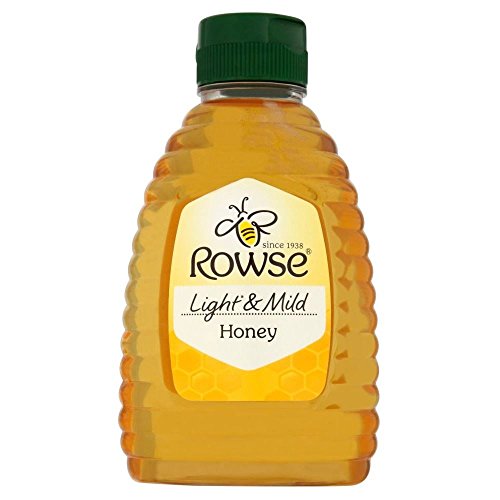 Rowse Light & Mild Squeezy Honig (340g) - Packung mit 6 von Rowse