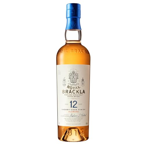 Royal Brackla 12 Jahre Single Malt Highland Scotch Whisky, mit Geschenkbox 70 cl von Royal Brackla