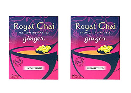 Royal Chai- Premium Loesliches Teepulver - Ingwer ungesuesst 180g x 2 Doppelpack Royal Chai- Premium Loesliches Teepulver - Ingwer ungesuesst 180g x 2 Doppelpack von Royal Chai