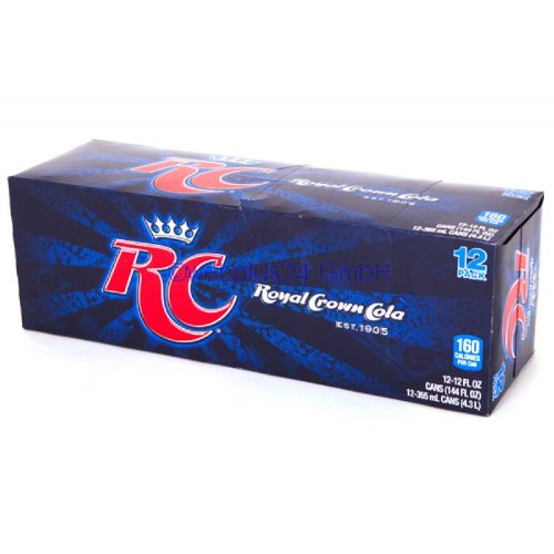 Royal Crown Company INC. Cola inkl. DPG Pfand 12 x 355 ml Dose Erfrischungsgetränk Royal Crown Company INC. Cola inkl. DPG Pfand 12 x 355 ml Dose Erfrischungsgetränk von Royal Crown Company INC.