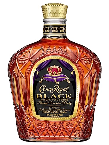 Crown Royal Black Canadian Whisky mit Geschenkverpackung (1 x 1 l) von Crown Royal