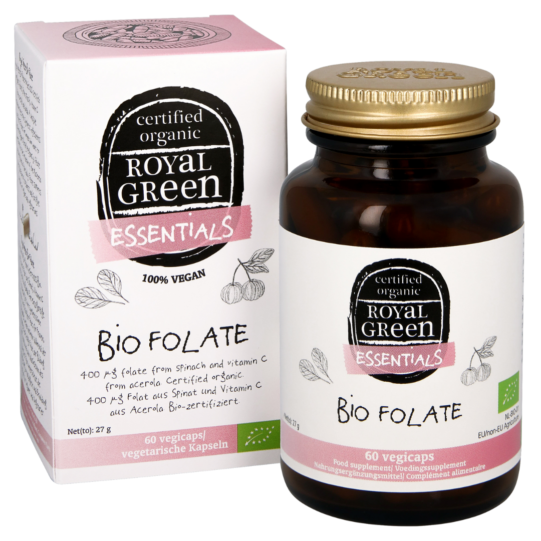 Bio Folat, 60 Kapseln Bio Folat, 60 Kapseln von Royal Green