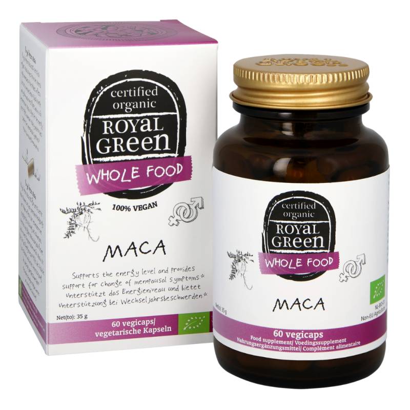 Bio Maca, 60 Kapseln von Royal Green
