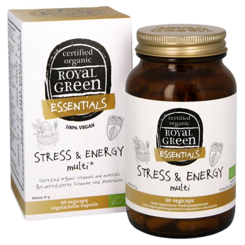 Bio Stress & Energie Multi, 60 Kapseln von Royal Green