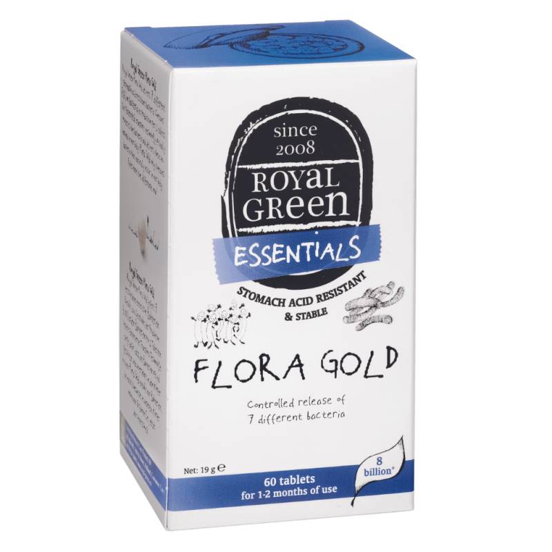 Flora Gold, 60 Kapseln MHD 26.02.2025 von Royal Green