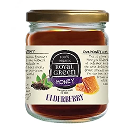 Royal Green Elderberry honey 250 gram Royal Green Elderberry honey 250 gram von Royal Green