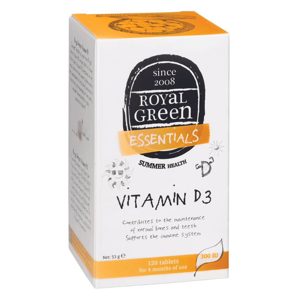 Vitamin D3, 120 Tabletten Vitamin D3, 120 Tabletten von Royal Green