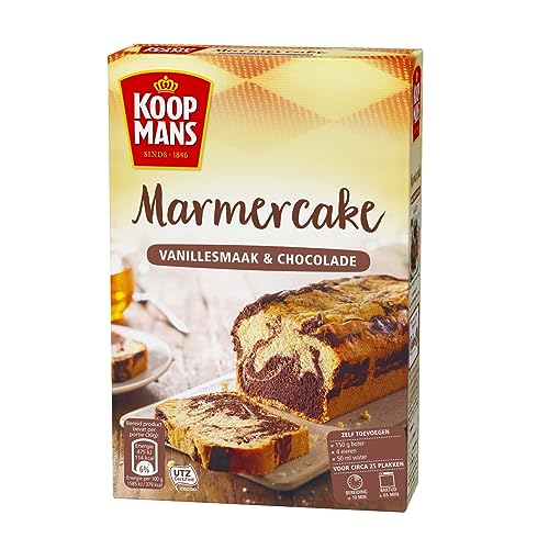 Marmorkuchen | Marmorkuchen-Mix | Marmorkuchen | Marmorkuchen-Mix | | Box-Kuchen-Mix | 14.1 Unze Gesamtgewicht | Koopmans | 14.1 Unze Gesamtgewicht | 400 Gramm insgesamt. von Royal Koopmans