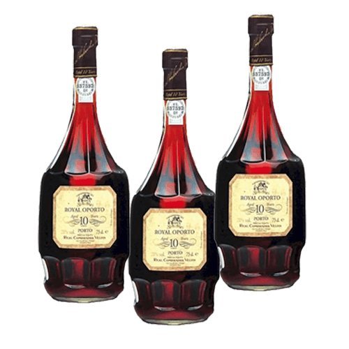 Portwein Royal Oporto 10 years - Dessertwein - 3 Flaschen von Royal Oporto