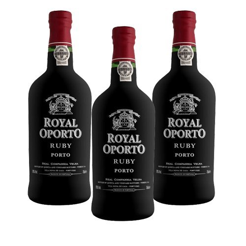Portwein Royal Oporto Ruby - Dessertwein - 3 Flaschen von Royal Oporto