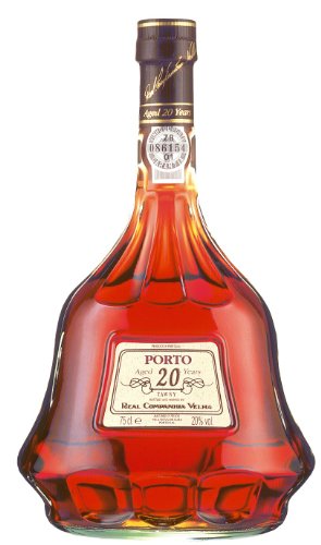 ROYAL OPORTO AGED 20 YEARS TAWNY PORT (1 x 0,75l) in der Kristallflasche mit Geschenkverpackung - Portwein aus dem ältesten und größten Portweinhaus der Welt Real Companhia Velha von Royal Oporto