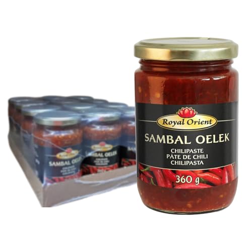 Royal Orient - Sambal Oelek Chilipaste - Multipack (12 X 360 GR) von Royal Orient