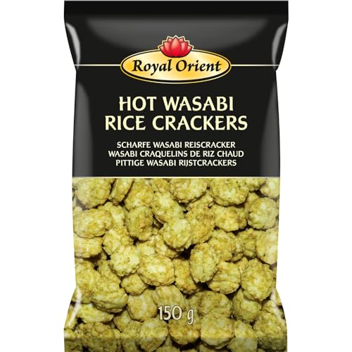 Royal Orient - Scharfe Wasabi Reiskräcker - (1 X 150 GR) Royal Orient - Scharfe Wasabi Reiskräcker - (1 X 150 GR) von Royal Orient