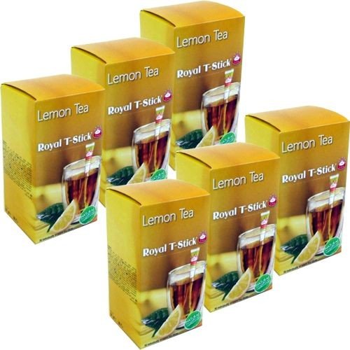 Royal T-sticks Lemon Tea 6 x 30 Stück (Tee-Sticks Zitrone einzeln verpackt) von Royal T-stick
