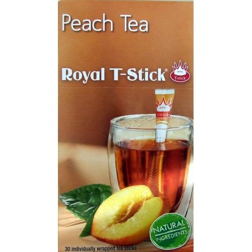Royal T-sticks Peach Tea 30 Stück (Sticks einzeln verpackt) von Royal T-stick