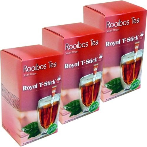 Royal T-sticks Rooibos Tea 3 x 30 Stück (Sticks einzeln verpackt) von Royal T-stick