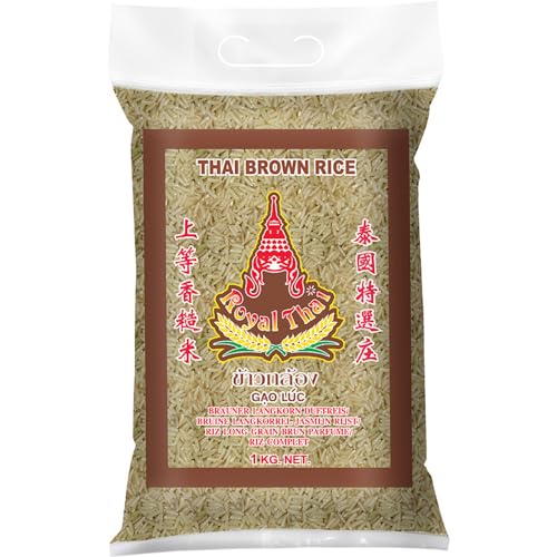 ROYAL THAI RICE - Brauner Langkorn Duftreis - 1 X 1 KG von Royal Thai